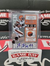2010 Playoff Contenders Joe Haden Rookie Ticket auto RC #152 Cleveland Browns - £14.12 GBP