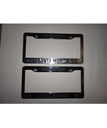 Pair of 2 X Volkswagen Santa Monica License Plate Frame Dealership Plastic - $1,081.25 MXN