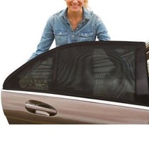 2Pcs Car   Rear Side Window  Shade  Fabric   Shade Cover Shield UV Protector  Pa - £92.60 GBP