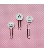 Paper Clip Blanks:  Set of 25 Paper Clips and 25 Blank Backs - $5.95