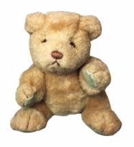 Gund Classic Jointed Teddy Bear Plush RARE Suede Paws Vintage 1983 Korea 8&quot; - £31.44 GBP