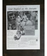 Vintage 1932 Hexylresorcinol Solution Sharp &amp; Dohme Full Page Original A... - £5.45 GBP