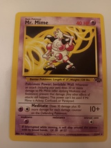 Pokemon 1999 Jungle Series Mr. Mime 22 / 64 NM Single Trading Card - £9.43 GBP