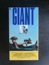 Giant (Vhs) Rock Hudson, James Dean - £3.78 GBP