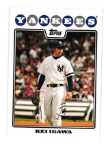 2008 Topps #188 Kei Igawa New York Yankees - £3.92 GBP