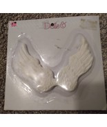 Vintage 1993 Doll Resin Angel Wings Style B 173-81  (9.8x13.5cm) - £5.92 GBP