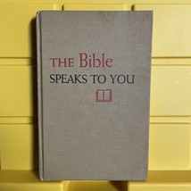 The Bible Speaks To You By Robert McAfee Brown Hardcover Book Vintage 1952 - $13.49