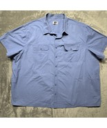 Harbor Bay Mens Shirt 4XL DXL Comfort Co Pilot Sport  Short Sleeve Doubl... - $24.60 CAD