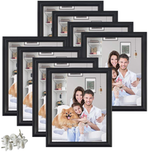 8x10 Picture Frame Office Wall Decor Wall or Tabletop Display Set of 8 NEW - £32.93 GBP