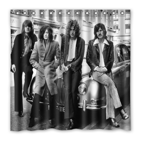 New!!! Led Zeppelin Custom Waterproof Polyester Shower Curtain 4 Size Item image 12