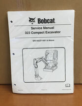 Bobcat 323 Compact Excavator Service Manual Shop Repair Book 2 Part # 69... - $43.56