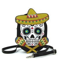 Sugar Skull Crossbody Bag - £32.37 GBP