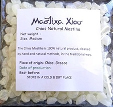 Chios Mastiha Tears Gum Greek 100% Natural Mastic Packs From Mastic Grow... - £23.84 GBP