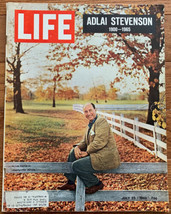Life Magazine July 23, 1965 Jfk, Vietnam, The Bay Of Pigs Adlai Stevenson - £7.90 GBP