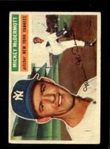 1956 Topps #340 Mickey Mcdermott Good Yankees *NY6918 - £10.15 GBP