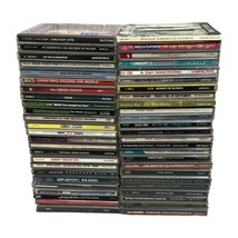 Lot of 50 CDs Mixed Genre Rock Pop Movie Soundtracks Christmas 1980s 1990s + - $29.69