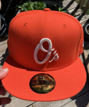 Hat Club Baltimore Orioles O’s Alternate Logo Patch Hat 8 Cooperstown Baseball - £42.66 GBP