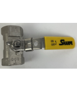 OEM CF8M SHARPE STAINLESS STEELE 1&quot; 800 INCH BALL VALVE 58876 SBE1 - LOOK - $81.48 CAD
