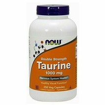 NOW Supplements, Taurine 1,000 mg, Double Strength, Nervous System Health*, 2... - £23.04 GBP