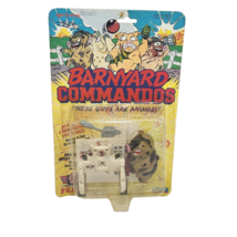 Vintage 1989 Playmates Barnyard Commandos Serg EAN T Shoat N Sweet New Sealed - $90.25