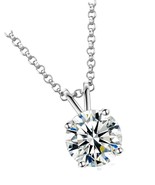 Necklaces for Women 0.1CT-12.0CT 18K Gold - £167.77 GBP