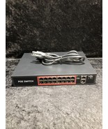 Steamemo POE Switch. POE316G. V5. No box , Mint Condition With Power Cord - $647.93 MXN