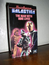 Battlestar Galactica - The Man With Nine Lives starring Lorne Greene (VHS, 1996) - £7.03 GBP