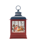 LED Woodland Snowman Snow Globe 12&quot;H - $118.61 CAD