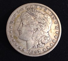 Better Date 90% Silver 1897 S Morgan Dollar, Hard To Find 2013 - £75.93 GBP