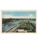 Postcard Canal Cornwall Ontario PECO - $3.95