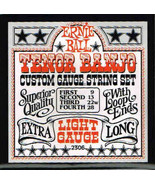 Ernie Ball Tenor Banjo Custom Gauge String Set - Light Gauge (2306) - £5.50 GBP
