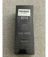 Nova Hair Black Hair Dye Shampoo Men’s 200ml 6.76 Oz Brand New - $27.62 CAD