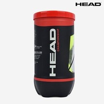 HEAD Championship Tennis Ball 2 Balls/1 Can Racket Racquet Yellow NWT 57... - €20,76 EUR