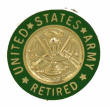 Us Army Retired Lapel Pin Or Hat Pin - Veteran Owned Business Lapel Pin Or Hat P - £4.35 GBP
