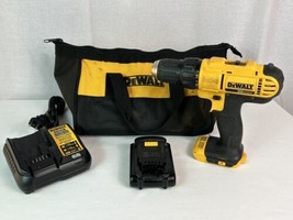 Dewalt DCD771 20V MAX 1/2&quot; Cordless Drill w/ DCB207 Battery &amp; DCB107 Charger !!! - £46.61 GBP
