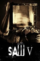 2008 Saw V Movie Poster 11X17 Horror Jigsaw Tobin Bell Detective Hoffman  - $11.64