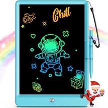 Bravokids Toys For 3-6 Years Old Girls Boys, Lcd Writing Tablet 10 Inch, Blue - £29.86 GBP