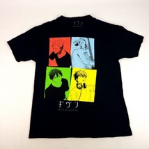 Given Anime Shirt Mens L Black Manga Short Sleeve Graphic Characters - $9.89