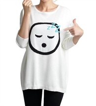 Angel sweet dreams emoji top in Off White - size M - $58.41