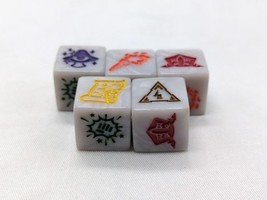 Set Of (5) Tiny Epic Quest Board Game Dice Gamelyn Games - $163.53 MXN