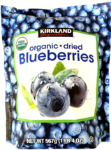 Kirkland Signature Organic Dried Blueberries 20 Oz (567g) EXP 01/2027 - $22.14