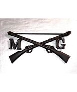 WWI Machine Gunner's Collar Badge And Matching Uniform Pin - $85.00