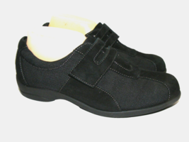 Munro American Joliet Black Suede Sport Sneakers Shoes Women’s Size 8 W - $26.13