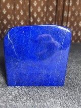 795gm Self Standing Geode Lapis Lazuli Lazurite Free form tumble Crystal - £67.01 GBP
