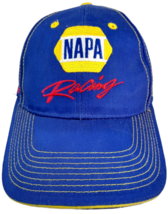 NASCAR NAPA Racing Michael Waltrip Toyota Blue Yellow Baseball Cap Hat - £5.34 GBP