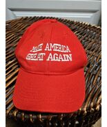 Red MAGA Make America Great Again President Donald Trump Hat Cap Embroidered USA - $9.89