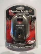 Master Lock 187XKAD outdoor padlock shrouded against pry and cutting no ... - $23.76