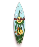 Hard Rock Cafe Ft Lauderdale Surfboard Pin Tropical Fish Ocean Seaweed F... - $17.64 CAD