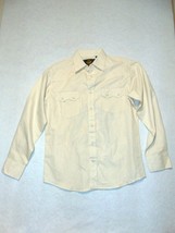 El General Long Sleeve Tan Button Up Shirt Mens M Nwot - $29.69