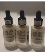 3 Catrice One Drop Coverage Weightless Concealers #03 Porcelain .23oz Each - $304.44 MXN